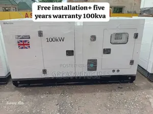 Brand New Perkins 100kva Soundproof Diesel Silent Lister Generator