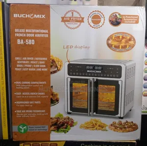 Buchymix 24l Double Compartment French Door Air Fryer Oven