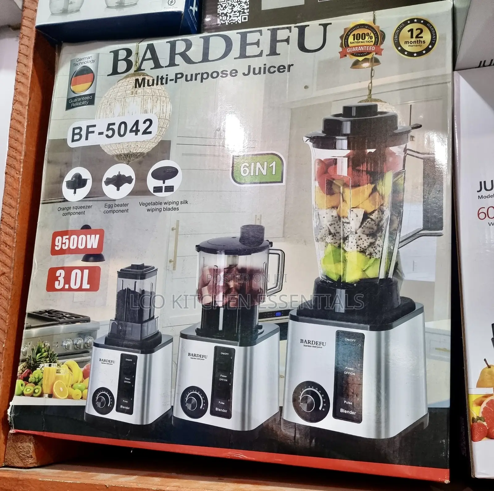 Bardefu 6 in 1 Multi-Purpose Juicer