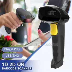X-9101c Supermarket Wireless 2.4g Qr Code Handheld 2d Barcode Scanner