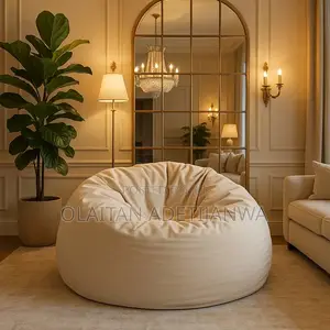 Washable Beanbag Frameless Nude Color
