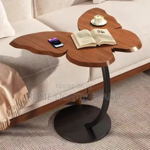 MDF Wooden Butterfly Side Stool Table