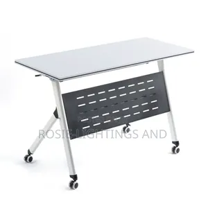 Collapsible Training Office Table With Wheels (120cm X 40cm)
