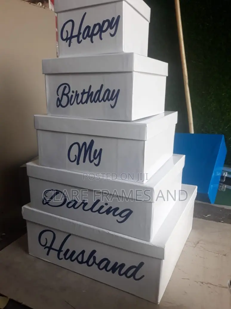 5 in 1 Empty Gift Box Set