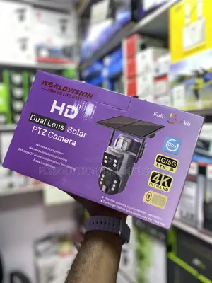 Worldvision Hd 4g Dual Lens Solar PTZ CCTV Camera
