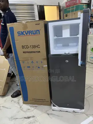 Skyrun 138l Double Door Refrigerator – Energy Saving Spacious