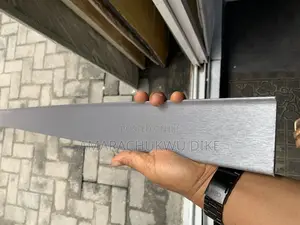 Gray Ash Color SPC Tiles Floor Skirting, Wall Belt Base Line Profile