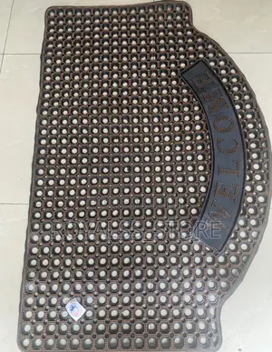 Extra Large and Strong Heavy-Duty Rubber “Welcome” Door Mat