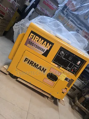 Come and See 12.5kva Firman Diesel Soundproof Gen 100% Copper Coil