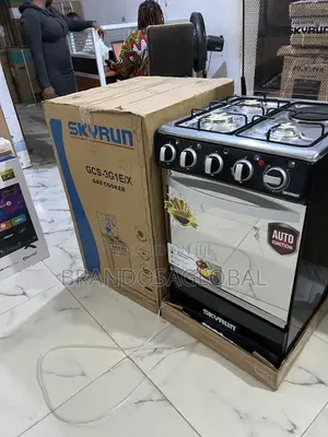 Skyrun GCS-3g1e/X – Standing Gas Cooker With Oven 3+1 Burner Setup