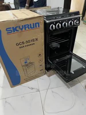 Skyrun Gas Cooker 3+1 – Compact Standing Design, Reliable Heating