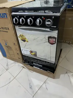Skyrun Gas Cooker – 3+1 Burner 50×50cm Standing Model