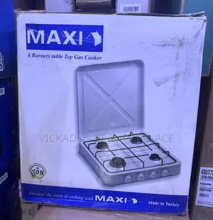 Maxi 400 4 Burner Manual Ignition Table Top Gas Cooker | Maxi-400