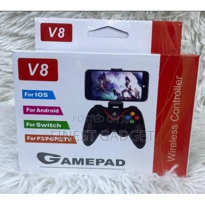 V8 Wireless Controller Gamepad.