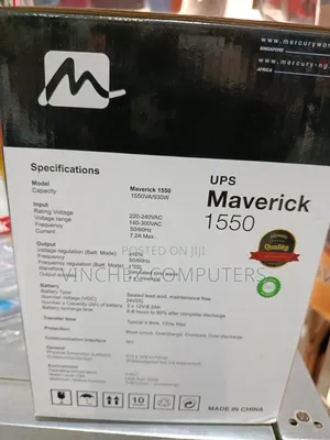 Mercury Maverick 1550va Ups