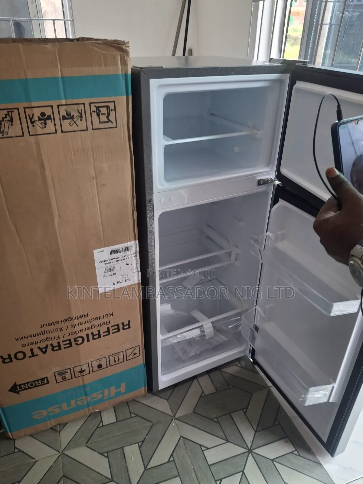 Hisense Double Door Refrigerator- 172DR