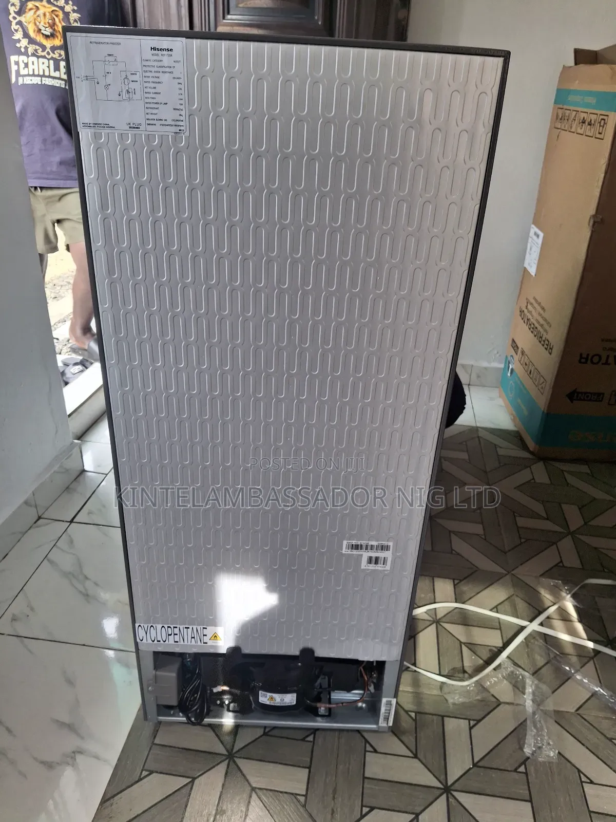 Hisense Double Door Refrigerator- 172DR
