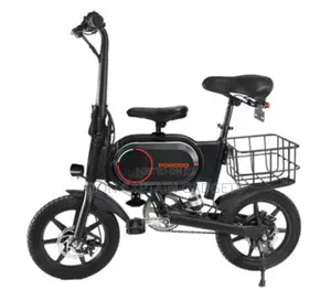 Porodo Folding Urban Electric Bike With Pedal Assist System Lfs083