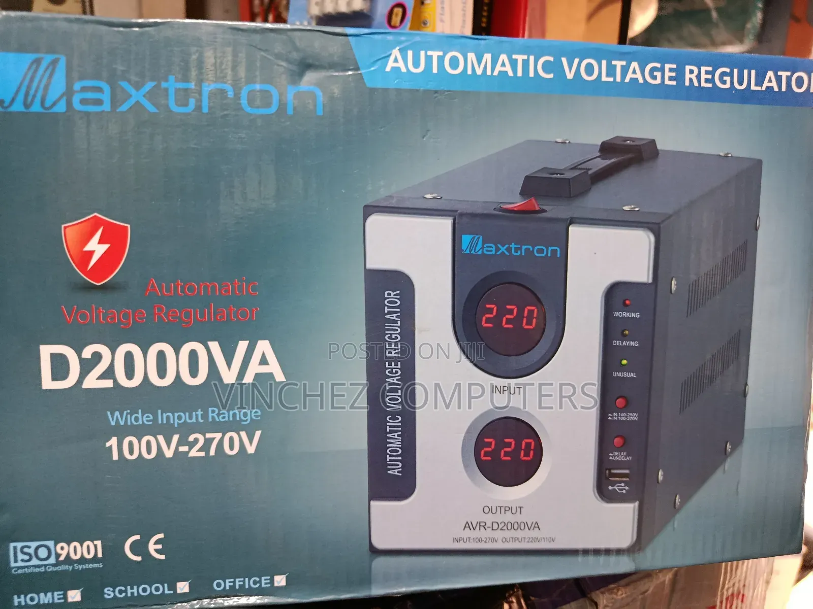 Maxtron 2kva Stabilizer