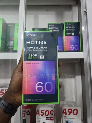 New Infinix Hot 60i 128 GB Gray