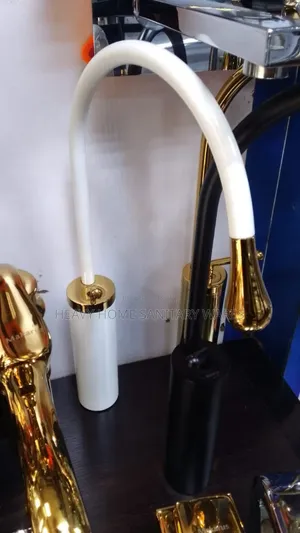 White and Gold Tap