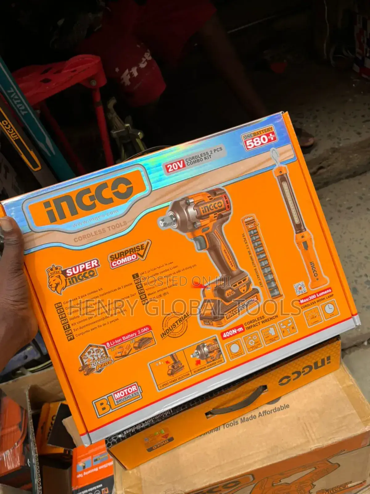 20v Ingco Impact Wrench