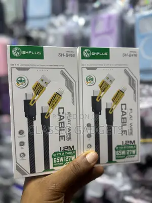 Shplus Sh-B416 Flat Wire 1.2m 2 to 2 65w/27w Cable