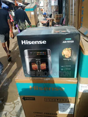 6.7 Liters Hisense Air Fryer, Black Color