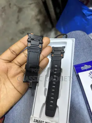 Genuine Leather and Rubber Strap for Galaxy Watch 8 / Watch 8 Classic