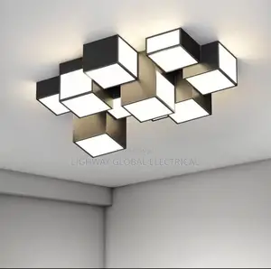 Creative Led Squre Modern Flosh Chandelier