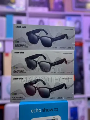 Green Lion Capture Smart Ai Glasses With Directional Surround Sound,