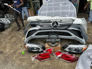 Gle350 Exterior Upgrade With Steering Wheel and Android Screen