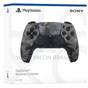 Playstation Sony 5 Dualsense Wireless Controller - Gray Camouflag