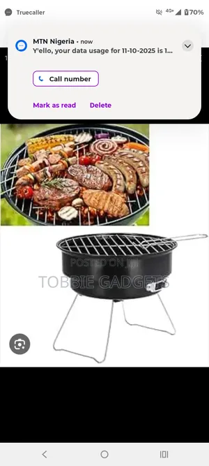 Multipurpose Portable Indoor/Outdoor Charcoal Barbecue Griller