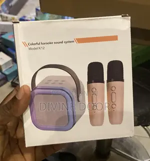Wireless Karaoke Mic With 2 Mic