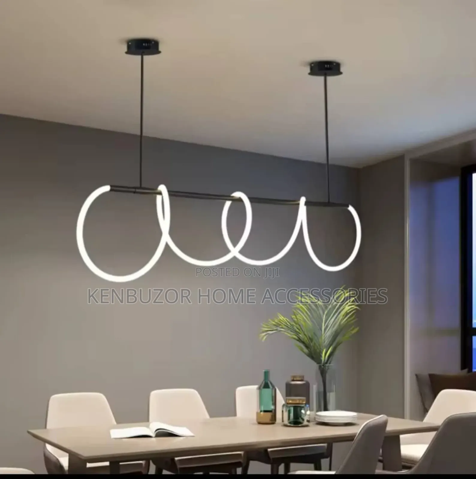Long Rope Dining Light
