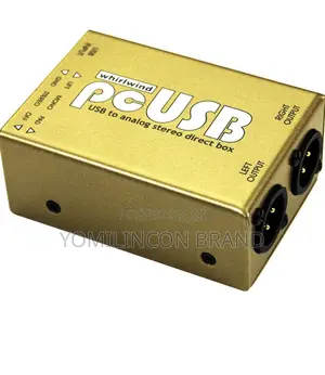 Whirlwind Pcusb Computer Audio Usb Interface, 2x Balanced XLR-3m Input