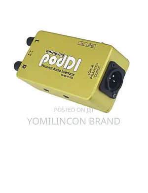 Whirlwind Poddi 1-Channel Passive iPod/iPhone Direct Box