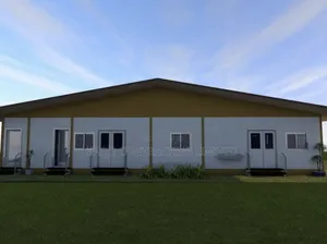Prefab Structures and Malls Construction. Steel and Panel Built