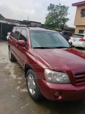 Toyota Highlander 2007 Red