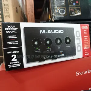 M Audio Professional Soundcard M Track Duo Big Name 