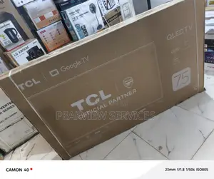 Brand New TCL 75" Qled Smart Tv – Ultra Hd Display
