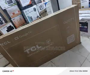 75" TCL Qled Smart Android Tv – Stunning Visuals, Immersive Sound