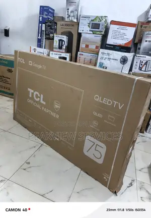 TCL 75" Qled Android Tv – High Brightness With Quantum Dot