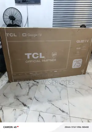 TCL 75" Qled Android Tv – Immersive Entertainment Display