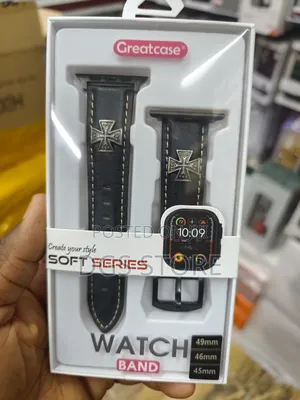 Great Case Leather Apple Strap 49mm, 46mm, 45mm