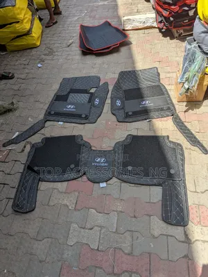 Double Layer Car Footmat for Hyundai Santefe