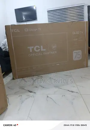 TCL 75" Qled Smart Tv – Frameless Ultra Hd Display