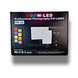 Pm-26 RGBW-Led Professional Photography Fill Light