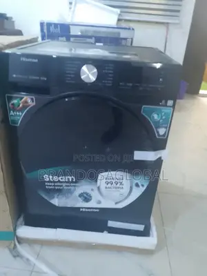 Hisense 10.5kg Front Load Washer – Smart Display Quick Wash Option